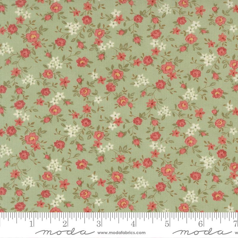 Ambiance Sweet Roses Mist - Quilt Fabric