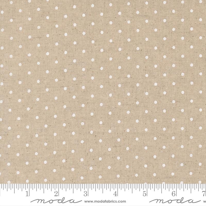 Dearly Beloved Dots Mochi Lace - Quilt Fabric, zoomed in. Select this picture to zoom back out.