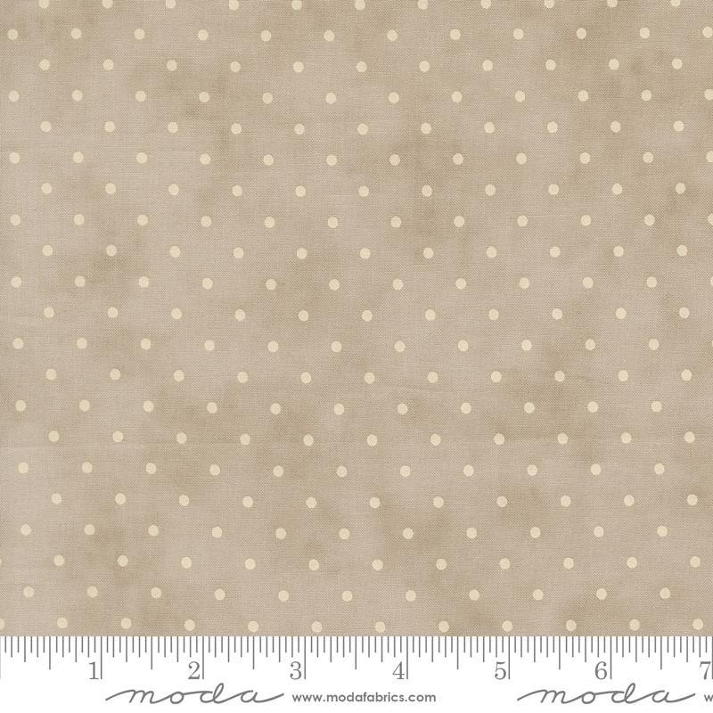 Dearly Beloved Dots Whisper - Quilt Fabric, zoomed in. Select this picture to zoom back out.