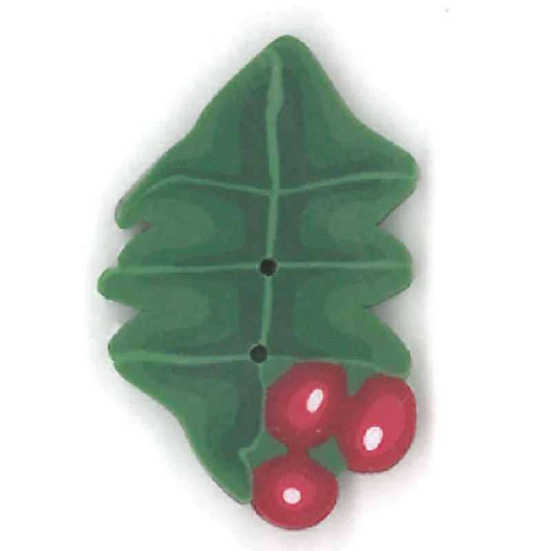 Large Holly - Button
