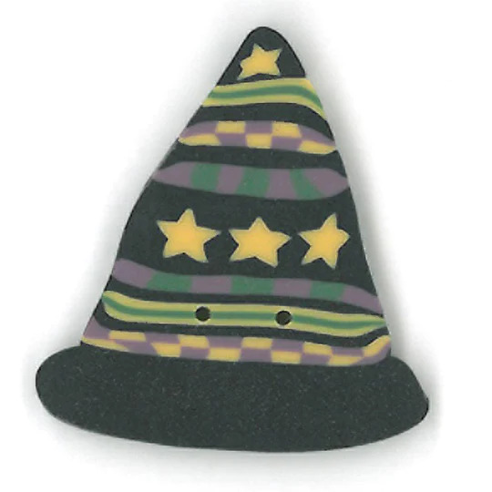 Witch Hat - Button