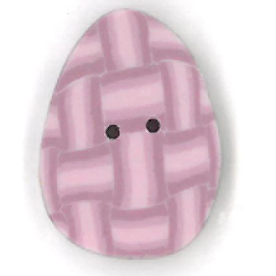 Small Lavender Egg - Button