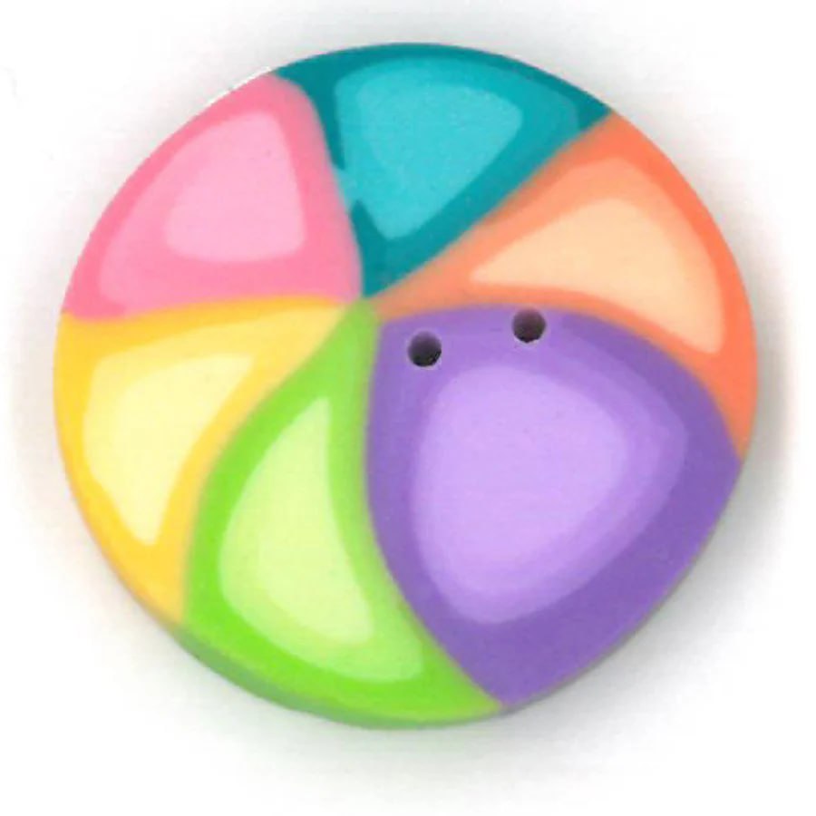 Small Beach Ball - Button