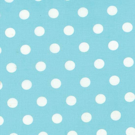 Dottie Medium Dots Robins Egg - Quilt Fabric