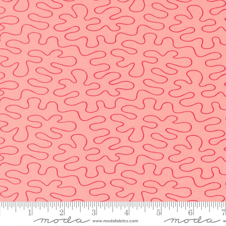 Rainbow Sherbet Strawberry - Quilt Fabric