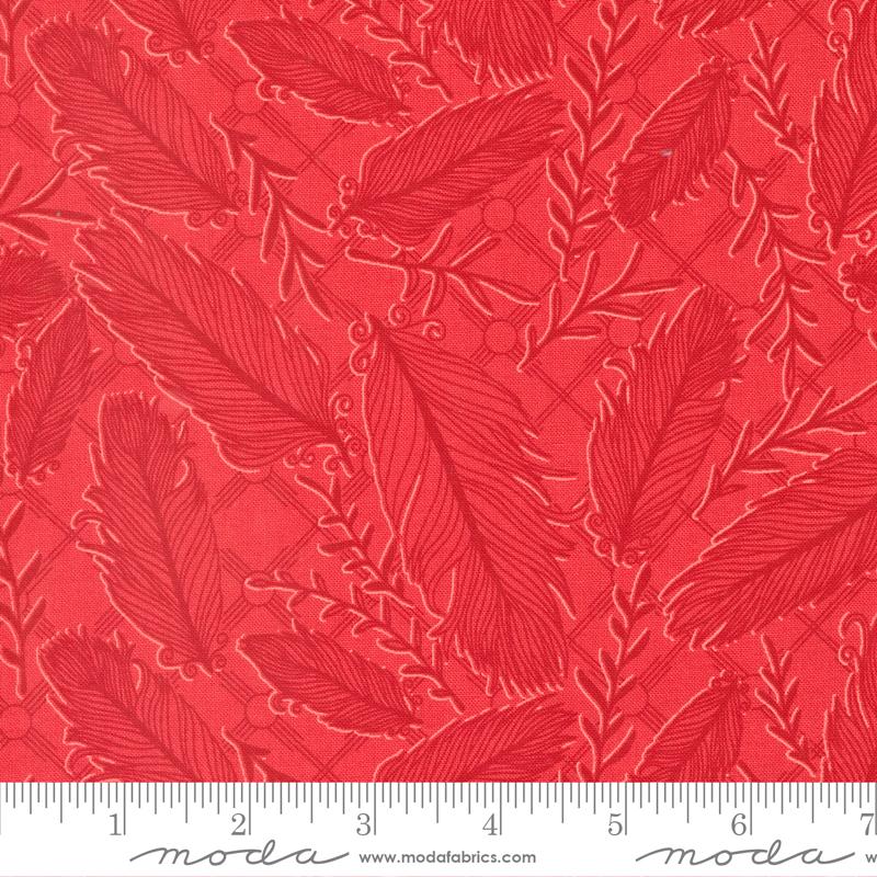 Pluma Novelty Feather - Whip Lash - Quilt Fabric