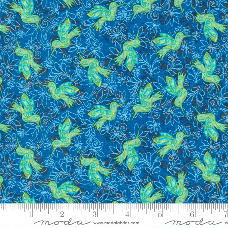 Enchantment Hummingbird - Mayan Treasure - Fabric