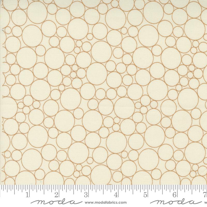 Rainbow Spice Bubble - Vanilla Bean - Quilt Fabric