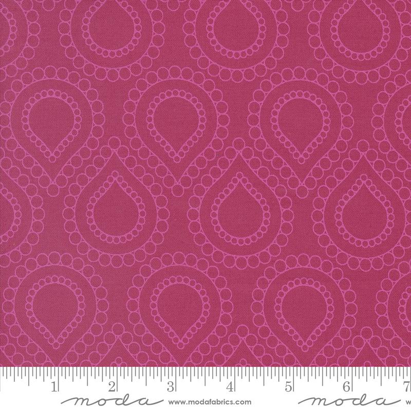 Rainbow Spice Lotus - Aster - Quilt Fabric