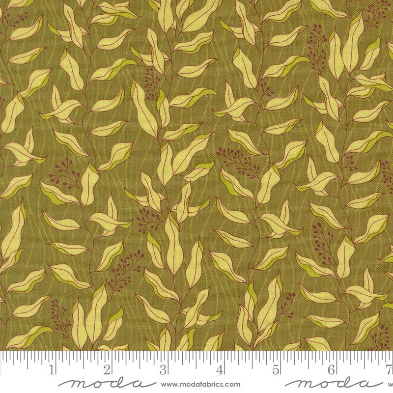 Legendary Love Vine - Avocado - Quilt Fabric