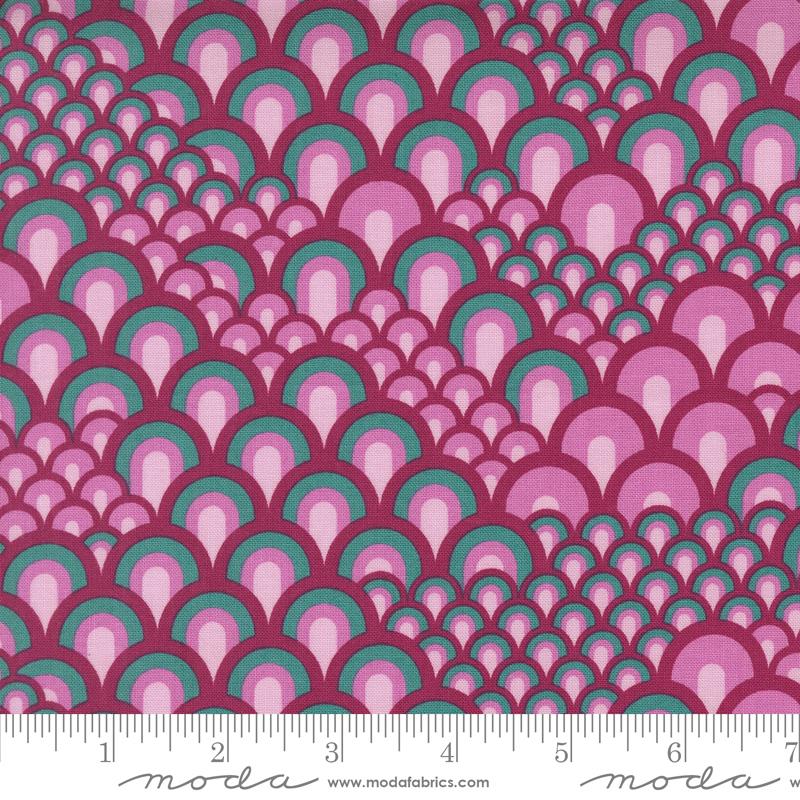 Legendary Love Sea Waves - Wisteria - Quilt Fabric