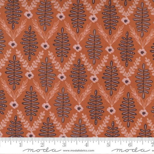 Slow Stroll Pumpkin - Grove Walk Check - Quilt Fabric