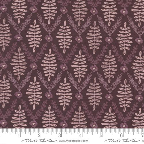 Slow Stroll Plum - Grove Walk Check - Quilt Fabric