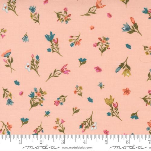 Songbook A New Page Pink - Blessings Flow - Quilt Fabric
