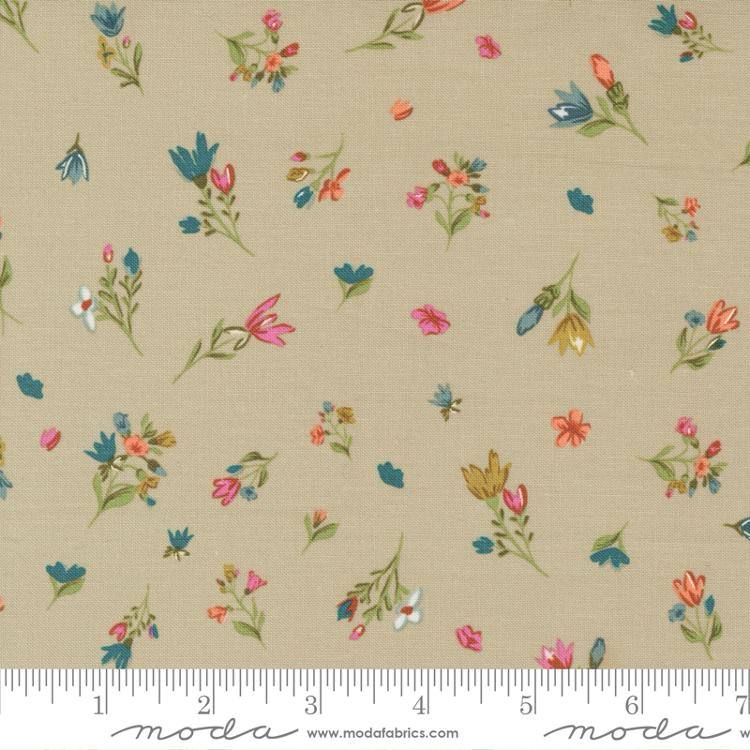 Songbook A New Page Flax - Blessings Flow - Quilt Fabric