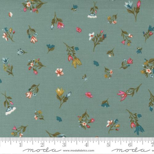 Songbook A New Page Dusty Jade - Blessings Flow - Fabric