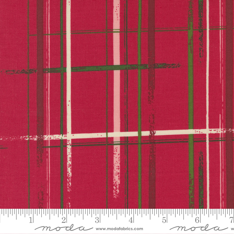 Good News Great Joy Holly Red - Candy - Quilt Fabric