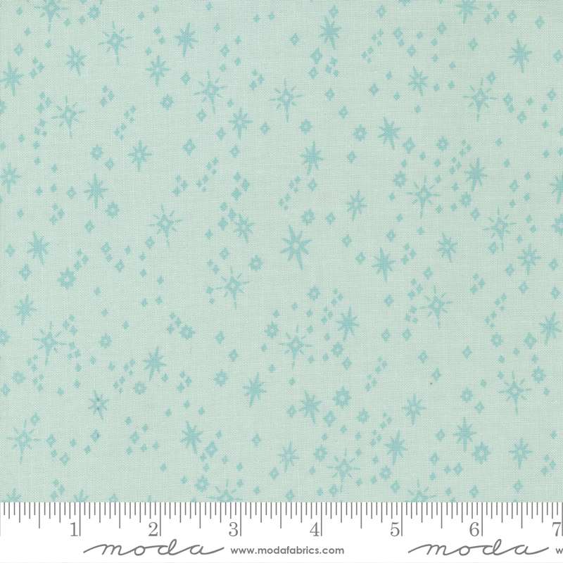 Good News Great Joy Icicle - Starry Snowfall - Quilt Fabric