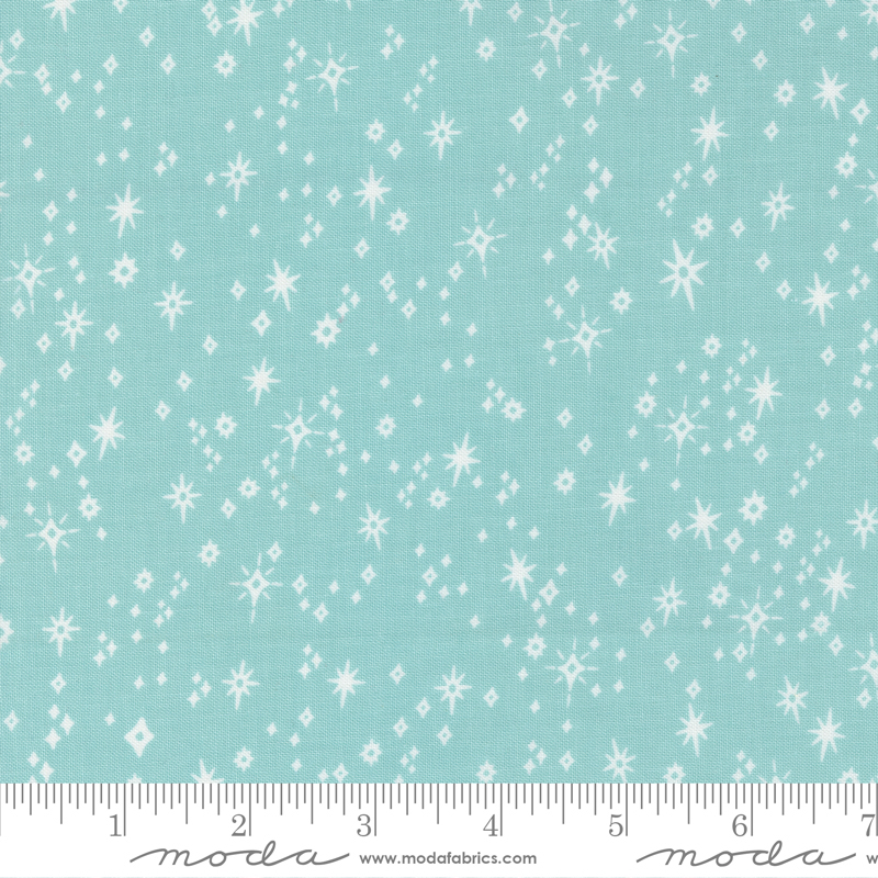 Good News Great Joy Frost - Starry Snowfall - Quilt Fabric