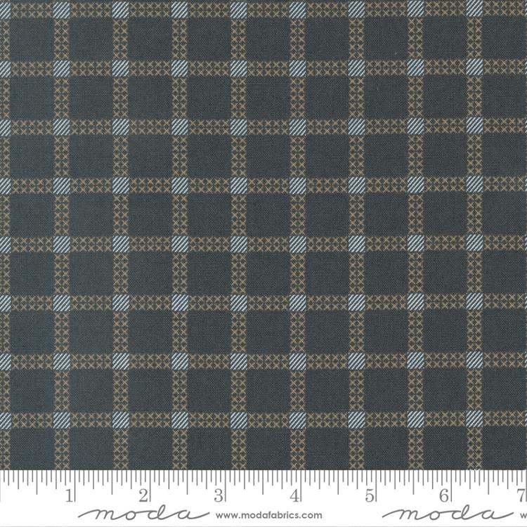 Dawn On The Prairie Charcoal Night - Quilt Fabric