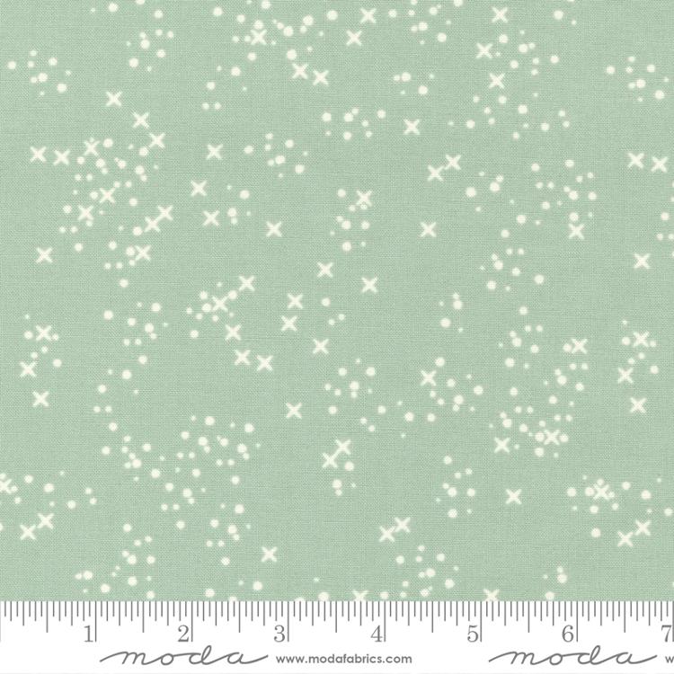 Dawn On The Prairie Dusty Mint - Quilt Fabric