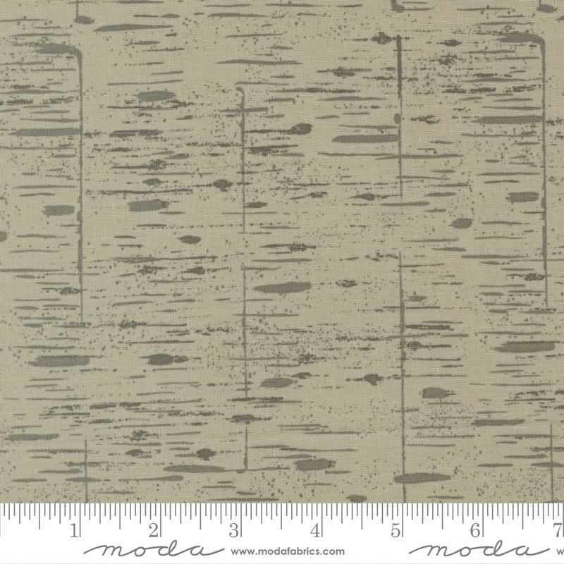 Woodland Wildflowers Birch - Taupe - Quilt Fabric