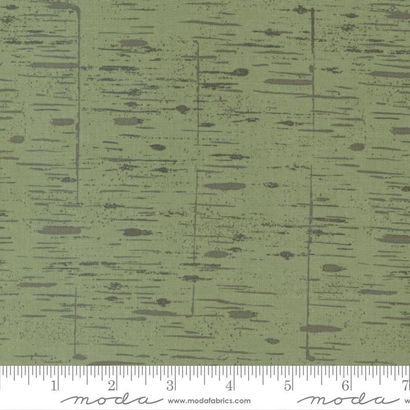 Woodland Wildflowers Stones Moss Birch Blend - Quilt Fabric