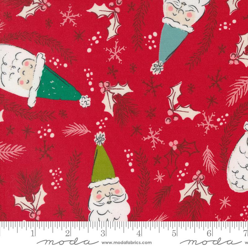 Cozy Wonderland Berry - Quilt Fabric