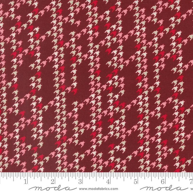 Cozy Wonderland Burgundy - Quilt Fabric
