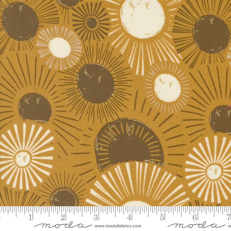 Things Above Sunshine - Harvest Gold - Quilt Fabric