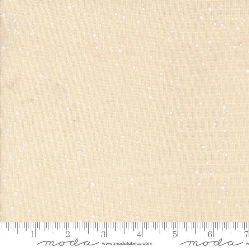 Old World Yuletide Snow Eggshell - Christmas Fabric