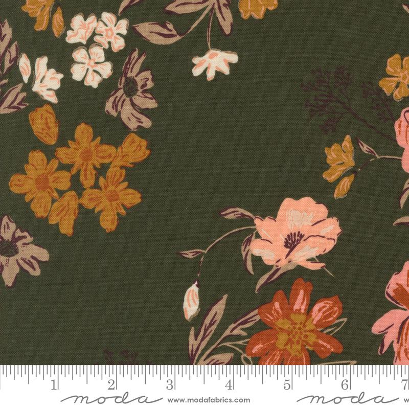 Foraged Found Bloom Pine - Quilt Fabric
