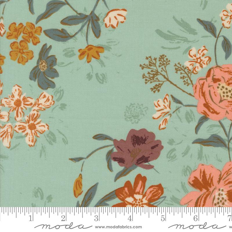 Foraged Found Bloom Mist - Quilt Fabric