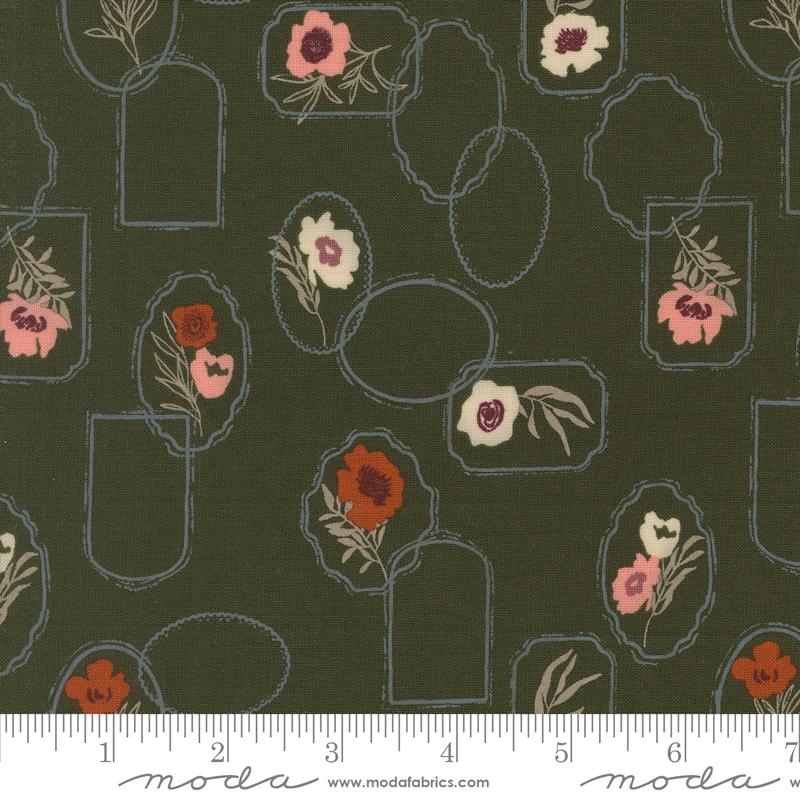 Foraged Found Frames Pine - Quilt Fabric
