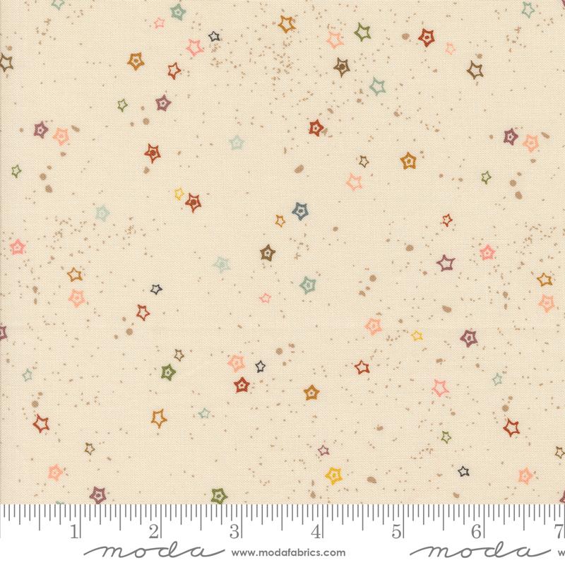 Foraged Found Star Eggshell - Quilt Fabric