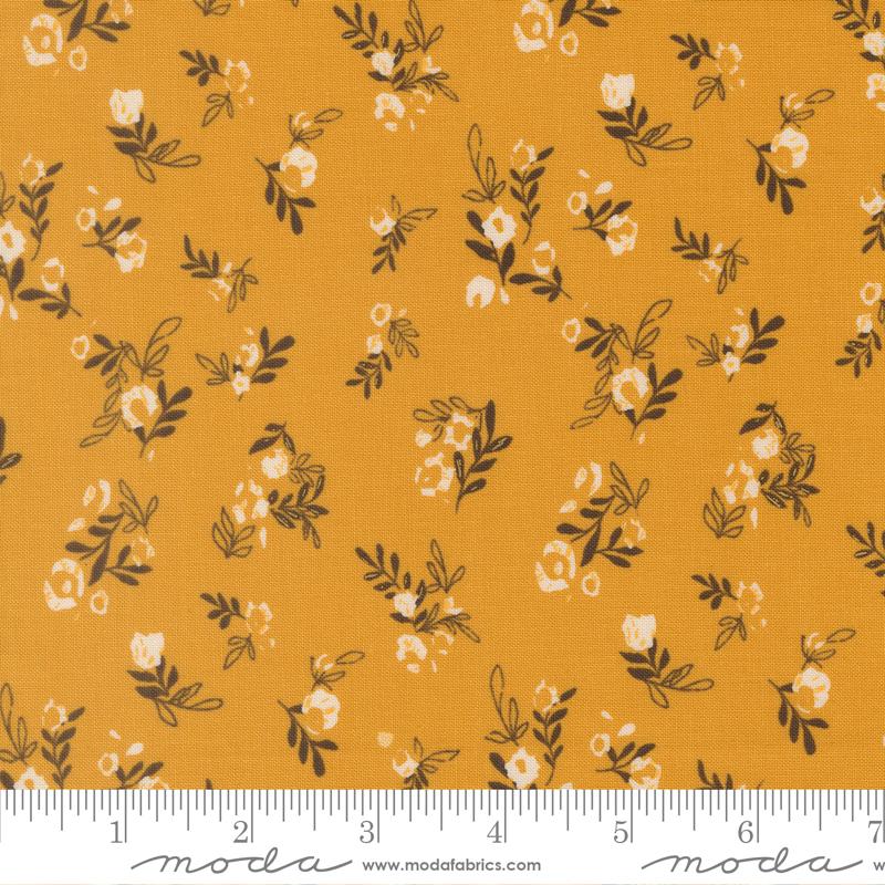 Boho Haven Bloom Dijon - Quilt Fabric
