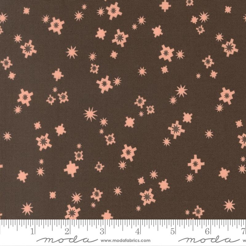 Boho Haven Star Walnut - Quilt Fabric