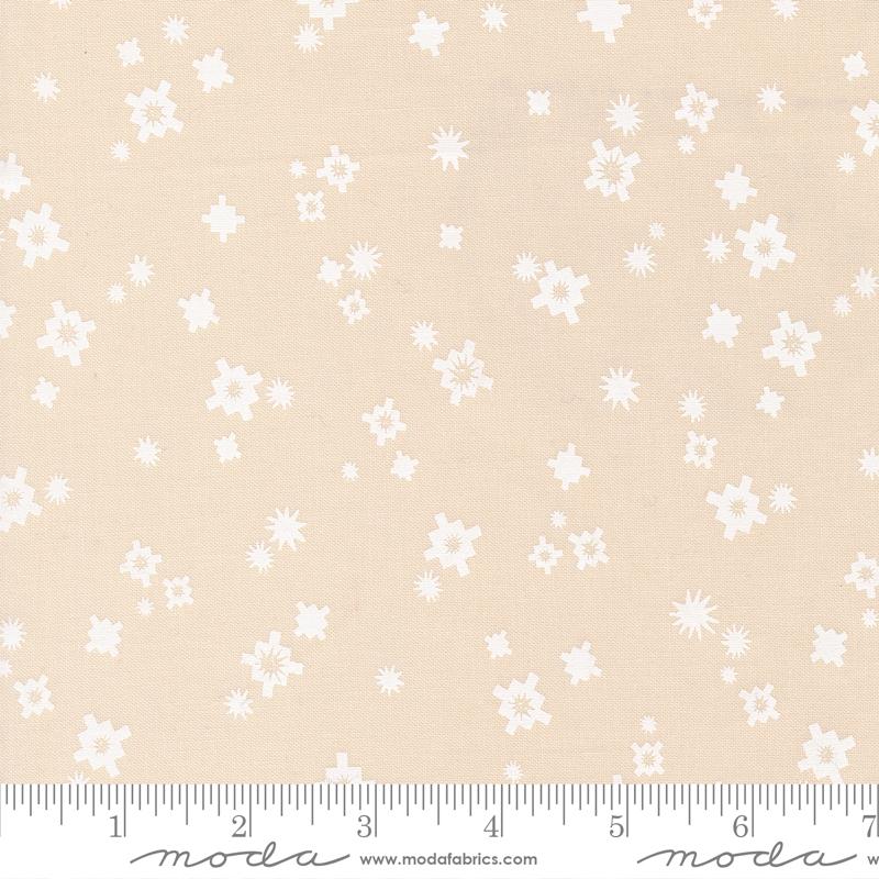 Boho Haven Star Eggshell White - Quilt Fabric