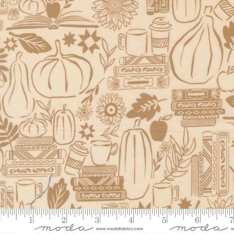 Windfall Novelty Eggshell - Quilt Fabric