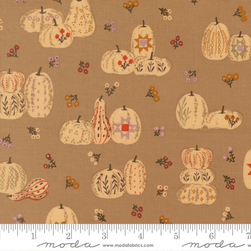 Windfall Gourds Oatmeal - Quilt Fabric