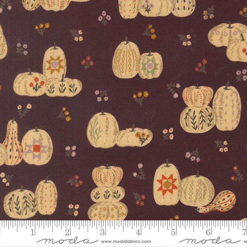 Windfall Gourds Merlot - Quilt Fabric