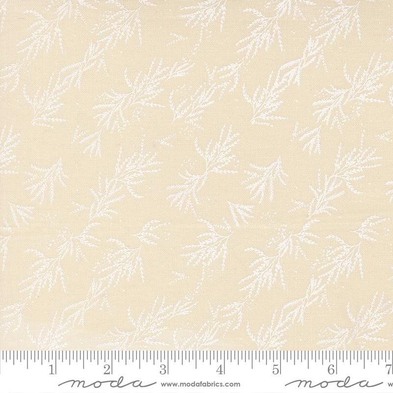 Wellspring Sprig Eggshell White - Quilt Fabric