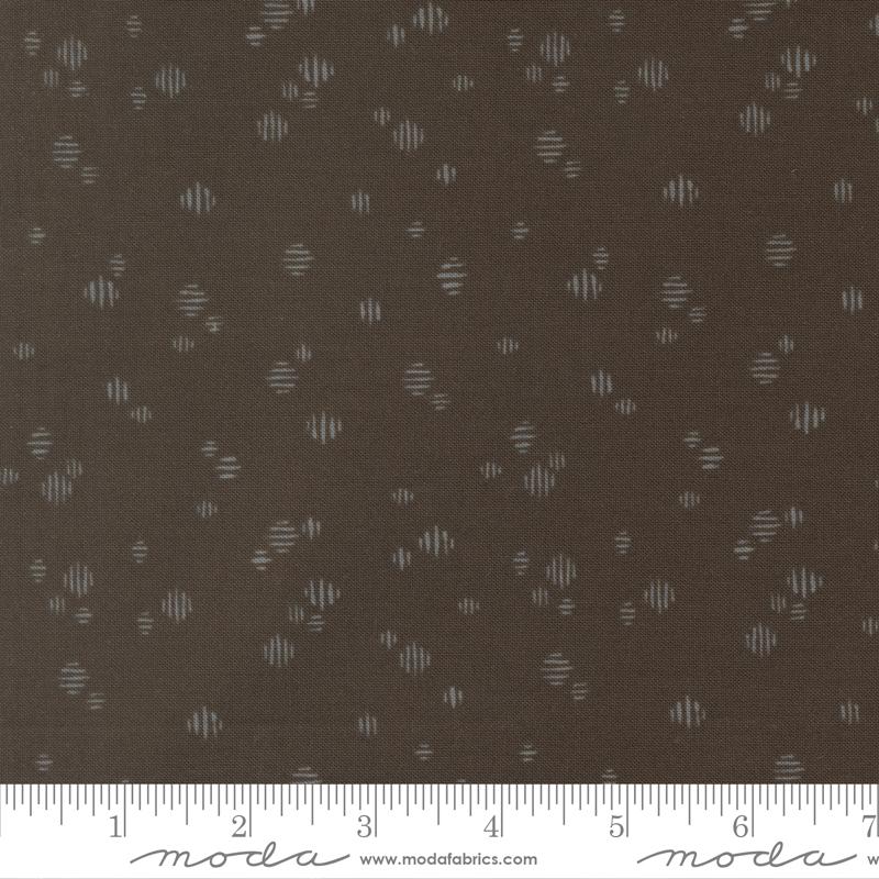 Wellspring Dotted Charcoal - Quilt Fabric
