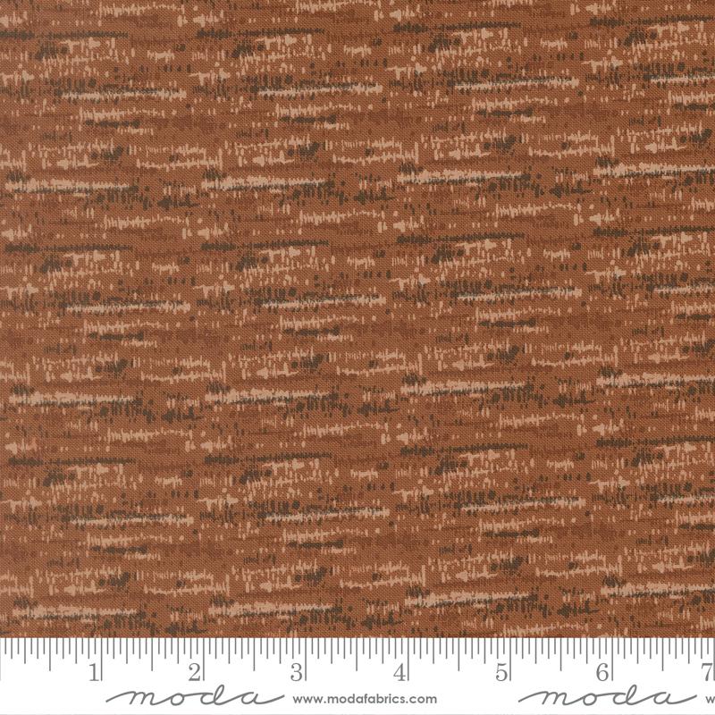 Wellspring Striped Dark Clay - Quilt Fabric