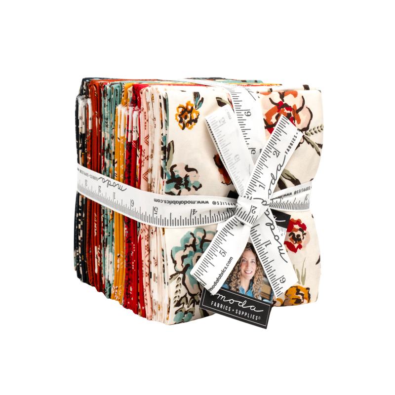Flora & Thread - Fat Quarter Bundle, zoomed in. Select this picture to zoom back out.
