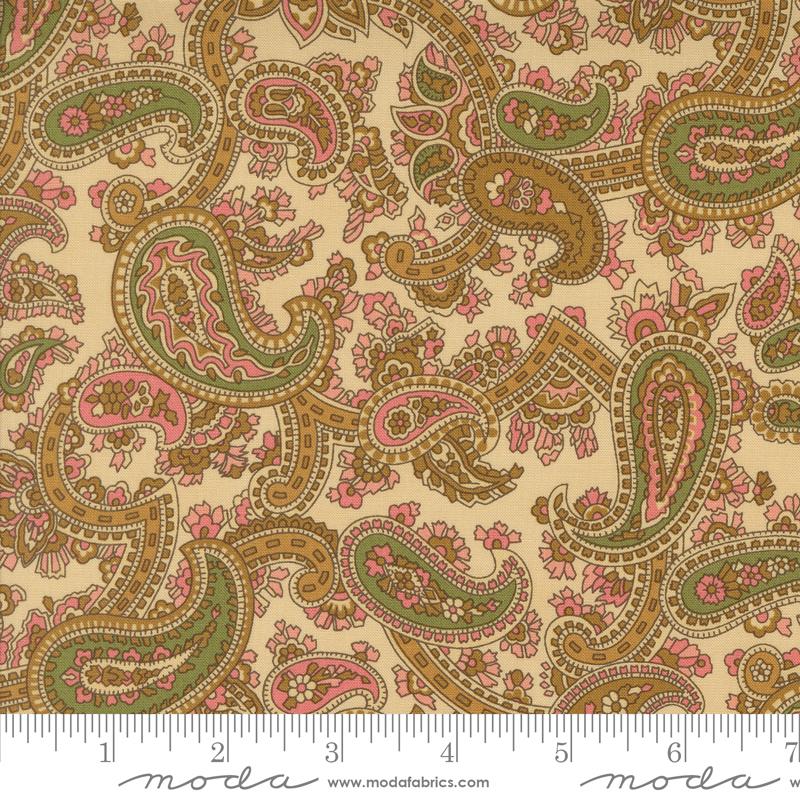 Collections Unity Paisley - Ivory - Quilt Fabric