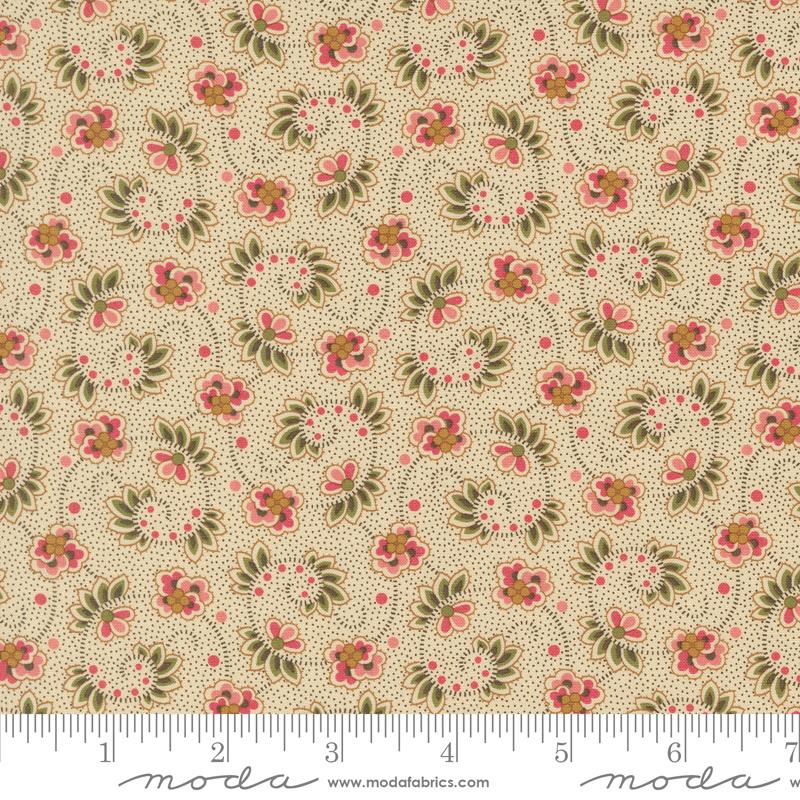 Collections Unity Floral - Ivory - Quilt Fabric