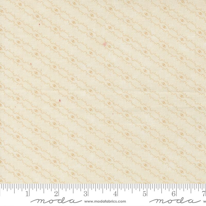 Cardinals Nest Striped Tan Tonal - Quilt Fabric, zoomed in. Select this picture to zoom back out.