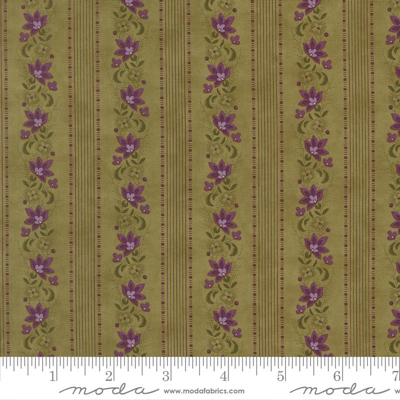 Collections Essence Stripes Clover - Quilt Fabric
