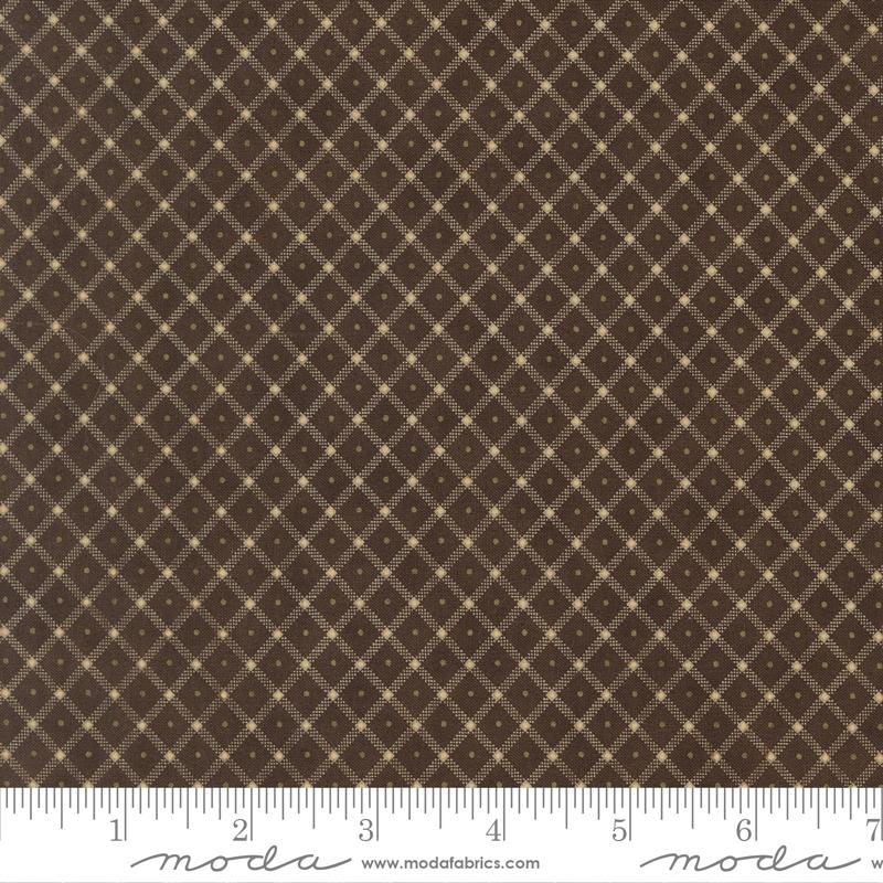 Collections Essence Checkers Soil - Quilt Fabric